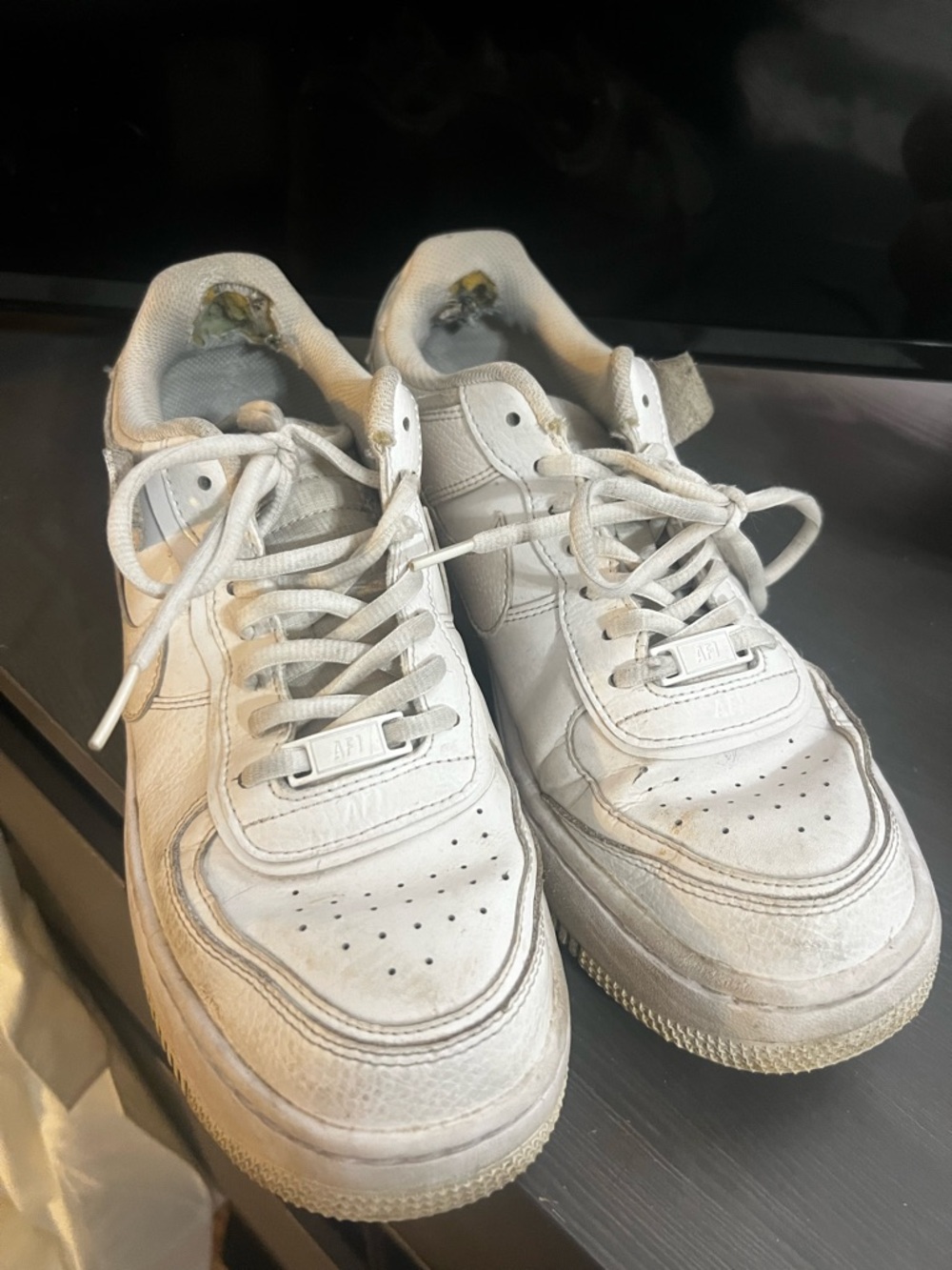 White Leather Sneakers - Classic Low Top